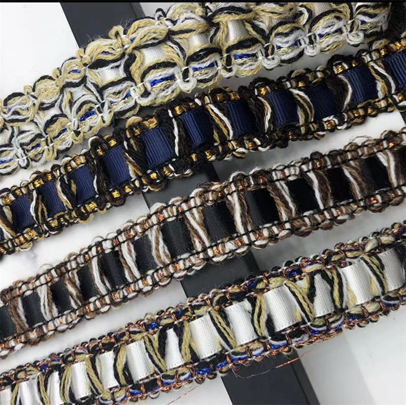 2.2cm新款小香风花边织带