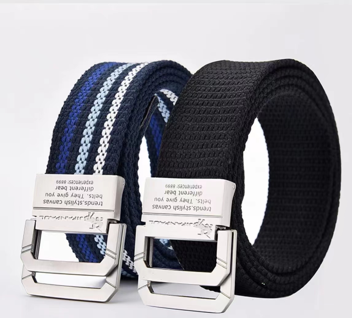 4.5cm休闲商务双环腰带