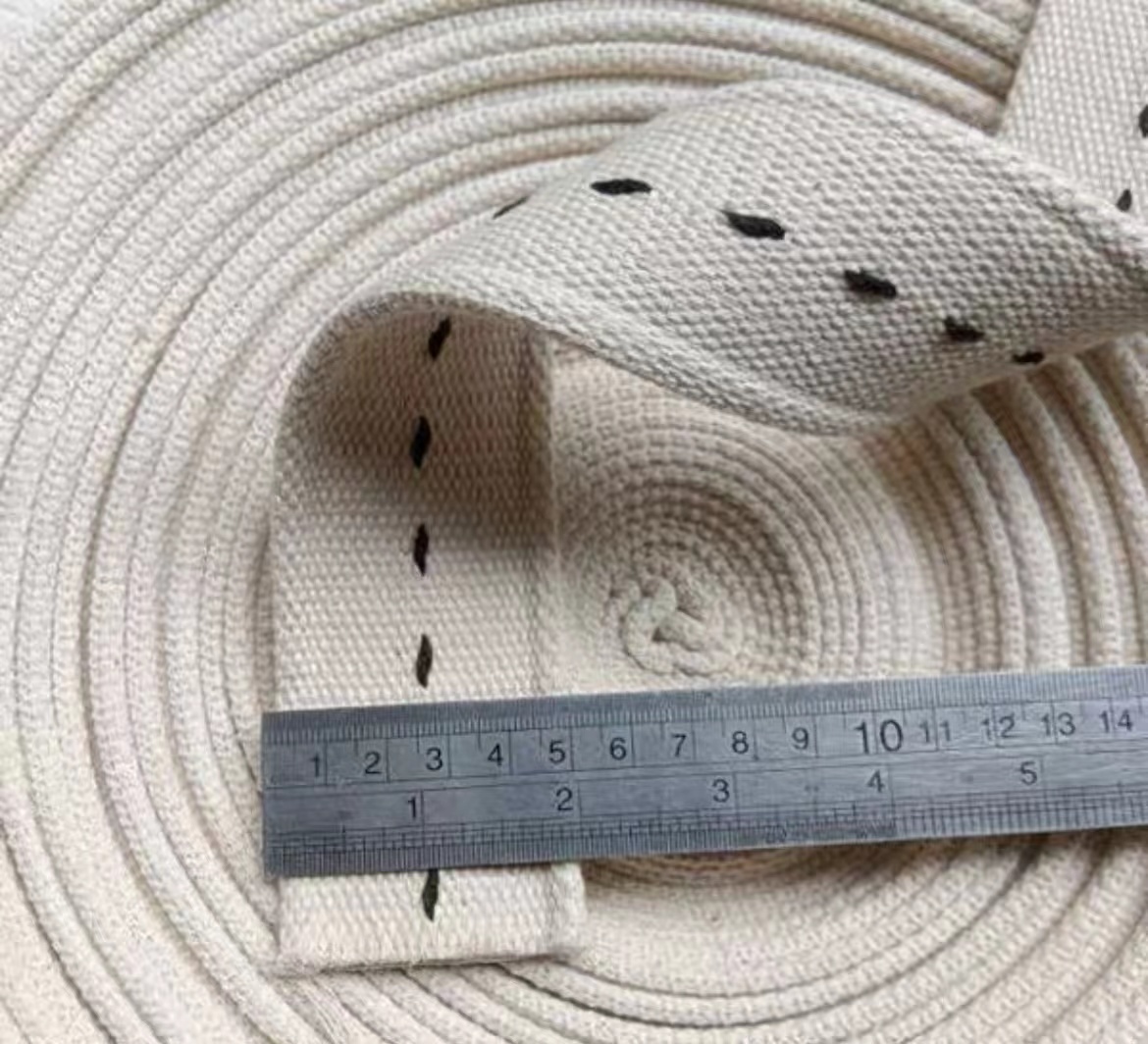 4.5cm thick pure cotton jump point webbing