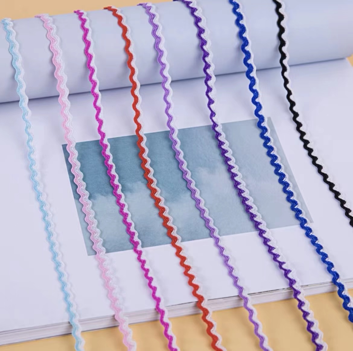 0.5cm double color spell S-type polyeste